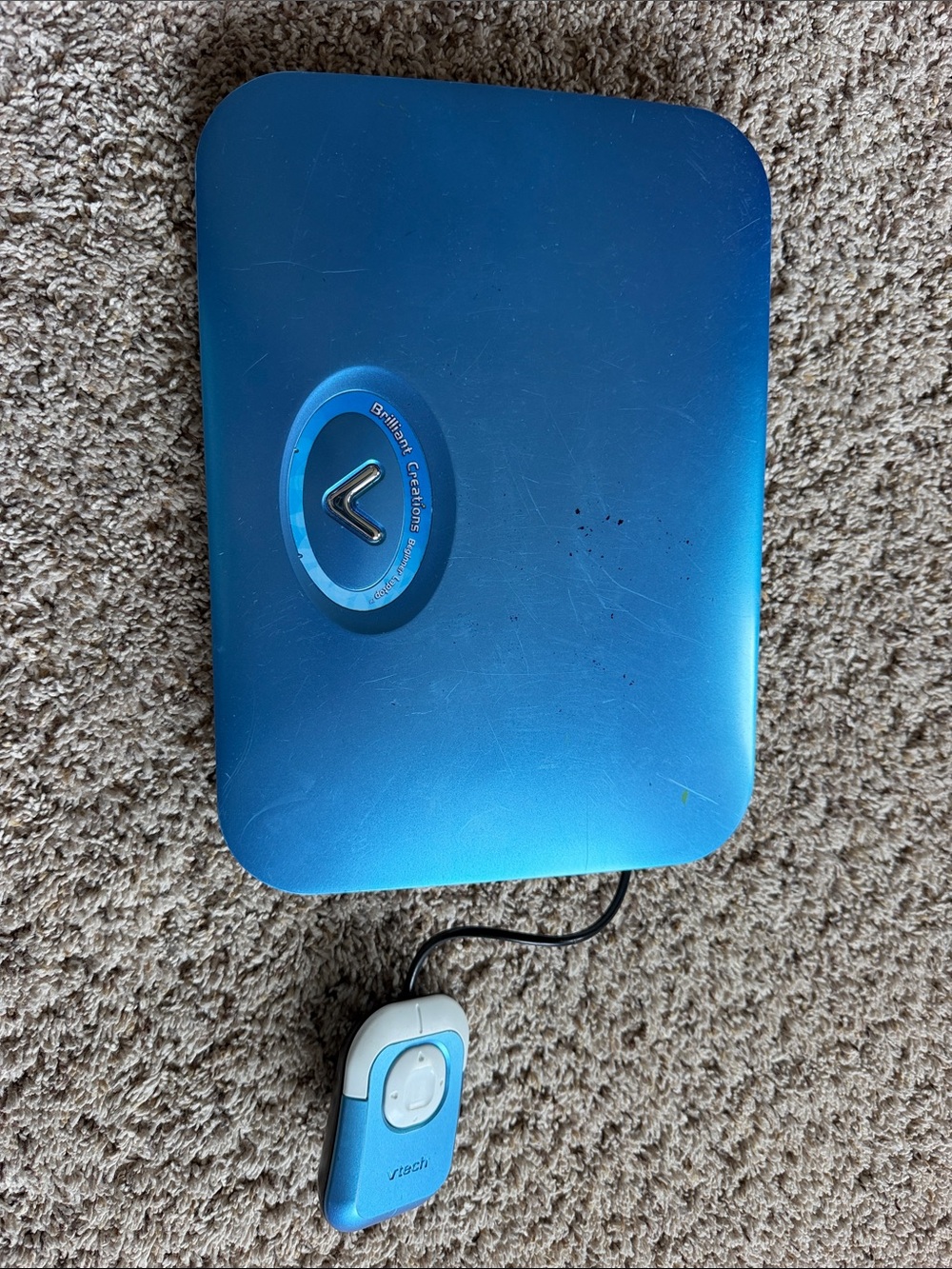 Blue Portable Kids Laptop - Educational Toy